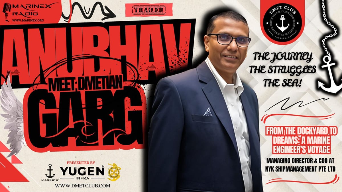 ๐ข Trailer Launch | Future-Ready Shipping with DMETian Anubhav Garg